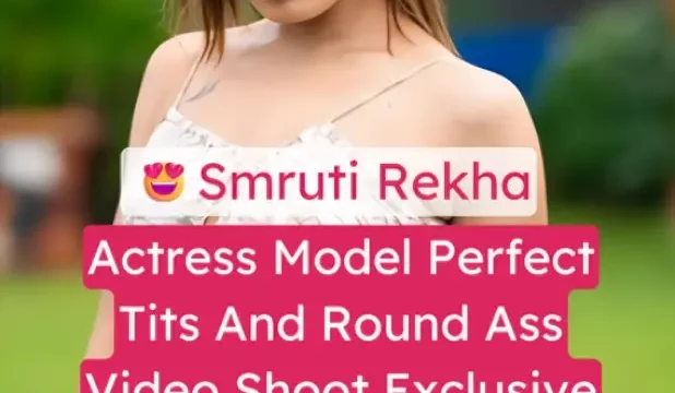 Perfect figure Smruti Rekha leaked sexy video shoot strips red see though bikini goes semi nude to reveal perfect tits and round ass