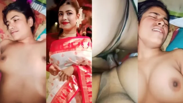 I finally convinced my shy wife to film our private pussy fucking session