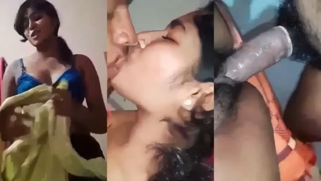 Hot desi college girl bunking her lecture to get her tight pussy fucked hard by her lover
