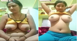 Desi Bhabhi Shows Boobs On Video Call
