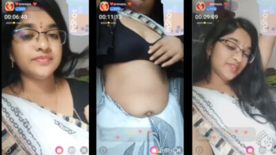 Pranaya Saree Put Off Fingering Pussy with Telugu Audio
