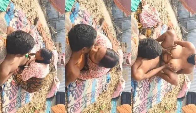 Curvy Desi Bhabhi Outdoor Sex Blowjob and Dick Riding