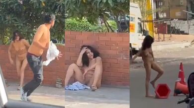 Drunk Jaipur sexy viral girl ki nangi viral trending video