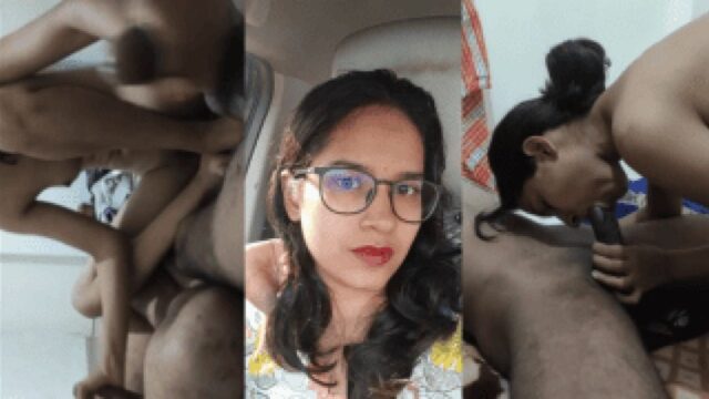 Horny Bangla Randi Wife Threesome with Cuckold Husband and Lover Viral MMS