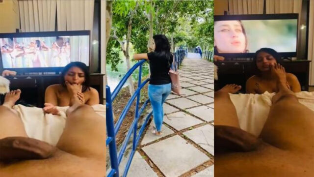 New Desi MMS Horny Rich Delhi Milf Nude Fucking with Young Lover in Hotel
