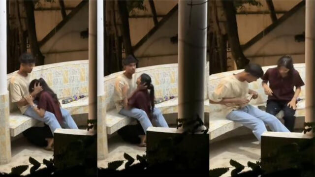 Teen Cousin Brother & Sister Mms Outdoor Secretly Captured Viral Outdoor Sex