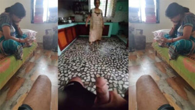 House Owner Son Masturbating In front Of Maid Aunty New Trending MMS Video